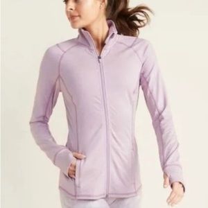 Active full zip up jacket